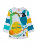 Tee-shirt en jersey manche longue garçon blanche fruitty time Tee-shirt en jersey manche longue garçon blanche fruitty time