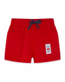 Bermuda en jersey avec poches garçon rouge red submarine Bermuda en jersey avec poches garçon rouge red submarine