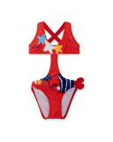 Trikini imprimé fille rouge red submarine Trikini imprimé fille rouge red submarine