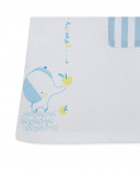 Tee-shirt en jersey et short à rayures garçon bleu so cute Tee-shirt en jersey et short à rayures garçon bleu so cute