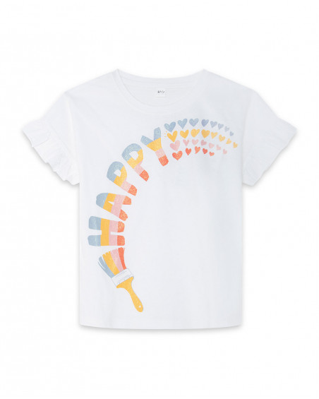 T-shirt happy happy message T-shirt happy happy message