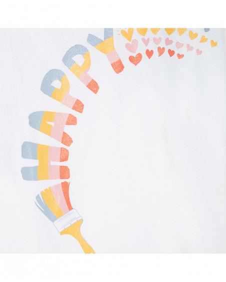 T-shirt happy happy message T-shirt happy happy message