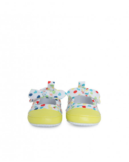 Chaussures en jersey coeurs fille blanche hi! sunshine Chaussures en jersey coeurs fille blanche hi! sunshine