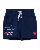 Bermuda en jersey lacets garçon bleu red submarine Bermuda en jersey lacets garçon bleu red submarine