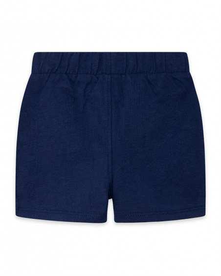 Bermuda en jersey lacets garçon bleu red submarine Bermuda en jersey lacets garçon bleu red submarine