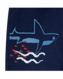 Bermuda en jersey lacets garçon bleu red submarine Bermuda en jersey lacets garçon bleu red submarine
