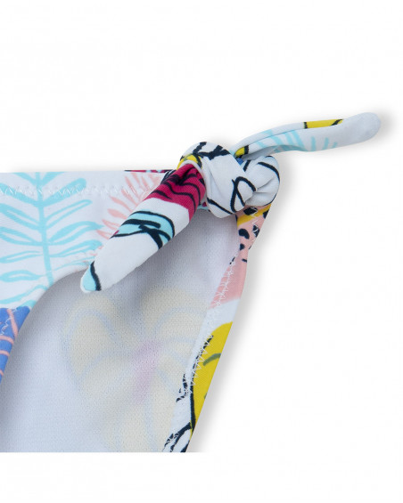Bikini volants fille blanche island Bikini volants fille blanche island