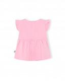 Robe en jersey visage fille rose icy and sweet Robe en jersey visage fille rose icy and sweet