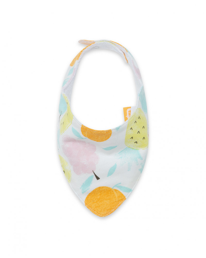 Bandana en jersey imprimée fille orange picnic time