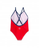 Maillot de bain imprimé fille rouge sea lovers Maillot de bain imprimé fille rouge sea lovers