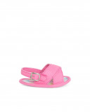Sandales en sergé points fille rose icy and sweet Sandales en sergé points fille rose icy and sweet