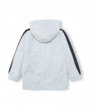 Sweat-shirt en peluche avec fermeture éclair garçon gris play Sweat-shirt en peluche avec fermeture éclair garçon gris play
