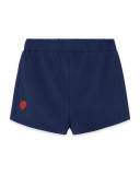 Short en jersey étoile fille bleu red submarine Short en jersey étoile fille bleu red submarine