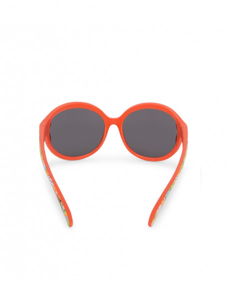Lunettes de soleil imprimées fille orange sunglasses Lunettes de soleil imprimées fille orange sunglasses