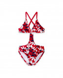 Trikini fleurs fille rouge sea lovers Trikini fleurs fille rouge sea lovers