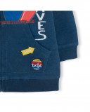 Sweat-shirt capuche en peluche avec fermeture éclair garçon Sweat-shirt capuche en peluche avec fermeture éclair garçon