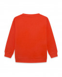 Sweat-shirt en peluche fermée garçon rouge play Sweat-shirt en peluche fermée garçon rouge play