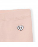 Leggings capri en jersey étoiles fille rose basicos baby Leggings capri en jersey étoiles fille rose basicos baby