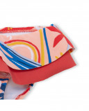 Bikini volants fille orange enjoy the sun Bikini volants fille orange enjoy the sun