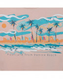 Tee-shirt en jersey nouer fille rose venice beach Tee-shirt en jersey nouer fille rose venice beach