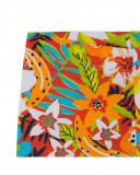 Leggings capri en jersey imprimé fille orange summer festival Leggings capri en jersey imprimé fille orange summer festival