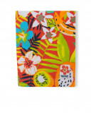 Leggings capri en jersey imprimé fille orange summer festival Leggings capri en jersey imprimé fille orange summer festival