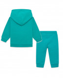 Sweat et pantalon en peluche jogging garçon bleu fruitty time Sweat et pantalon en peluche jogging garçon bleu fruitty time