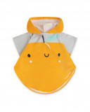 Poncho visage fille orange picnic time Poncho visage fille orange picnic time