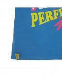 Tee-shirt en jersey message fille bleu ready to bloom Tee-shirt en jersey message fille bleu ready to bloom