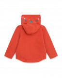Coupe-vent avec capuche et fermeture éclair fille orange smile Coupe-vent avec capuche et fermeture éclair fille orange smile