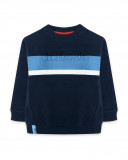 Sweat-shirt en peluche fermée garçon bleu surf club Sweat-shirt en peluche fermée garçon bleu surf club