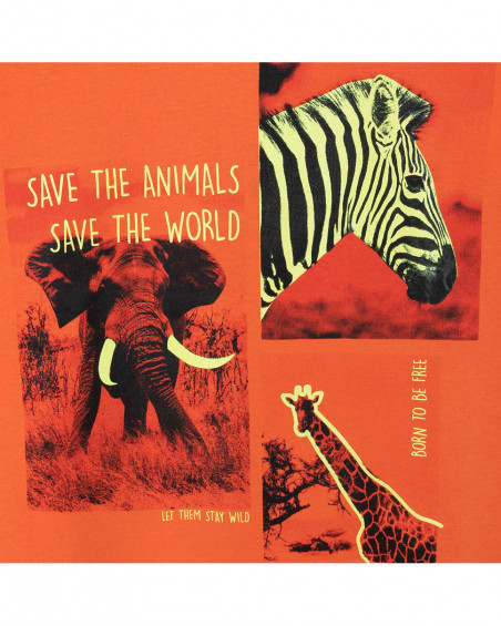 T-shirt long sleeves animals save our species T-shirt long sleeves animals save our species