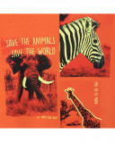 T-shirt long sleeves animals save our species T-shirt long sleeves animals save our species