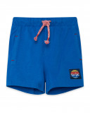 Bermuda en jersey lacets garçon bleu enjoy the sun Bermuda en jersey lacets garçon bleu enjoy the sun
