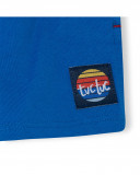 Bermuda en jersey lacets garçon bleu enjoy the sun Bermuda en jersey lacets garçon bleu enjoy the sun