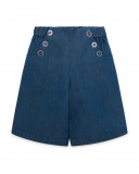 Pantalon en jeans boutons fille bleu red submarine Pantalon en jeans boutons fille bleu red submarine