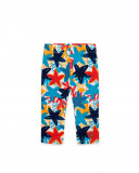 Leggings en jersey imprimé fille rouge red submarine Leggings en jersey imprimé fille rouge red submarine