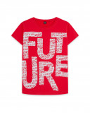 T-shirt future happy message T-shirt future happy message