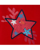Robe en jersey imprimé fille rouge red submarine Robe en jersey imprimé fille rouge red submarine