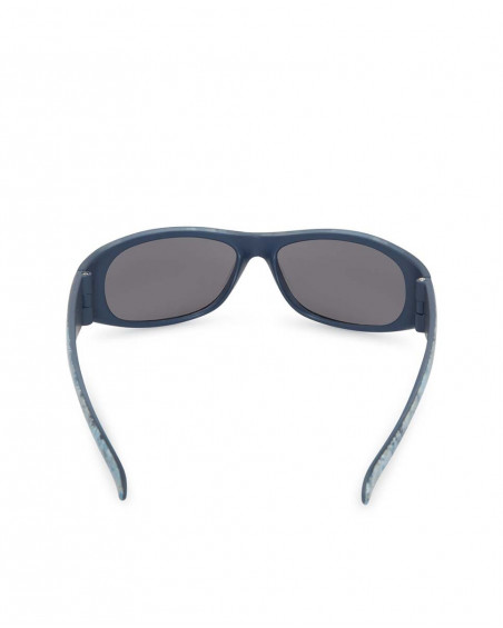 Lunettes de soleil imprimées garçon bleu sunglasses Lunettes de soleil imprimées garçon bleu sunglasses