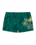 Boxer imprimé garçon vert jungle street Boxer imprimé garçon vert jungle street