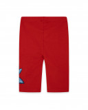 Leggings capri en jersey étoile fille rouge red submarine Leggings capri en jersey étoile fille rouge red submarine