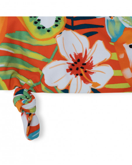 Bikini liens fille orange summer festival Bikini liens fille orange summer festival