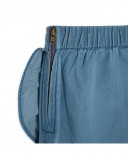 Jupe en jeans volants fille bleu venice beach Jupe en jeans volants fille bleu venice beach