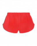 Short en jersey lien fille rouge fruitty time Short en jersey lien fille rouge fruitty time