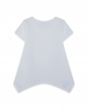 Tee-shirt en jersey imprimée fille bleu red submarine Tee-shirt en jersey imprimée fille bleu red submarine