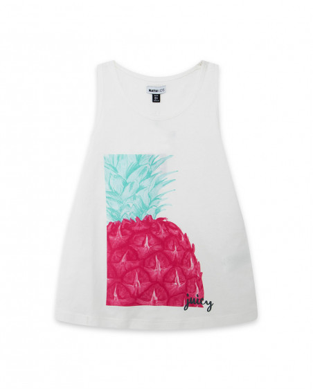 T-shirt pineapple tropical puzzle T-shirt pineapple tropical puzzle