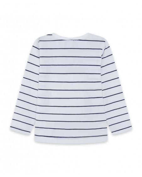 Tee-shirt en jersey sac fille blanche red submarine Tee-shirt en jersey sac fille blanche red submarine