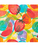 Tee-shirt en jersey bretelles fille rouge fruitty time Tee-shirt en jersey bretelles fille rouge fruitty time