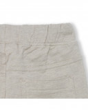 Bermuda en coton molletonné avec poches garçon beige free time Bermuda en coton molletonné avec poches garçon beige free time